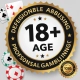 18+ Responsible gaming